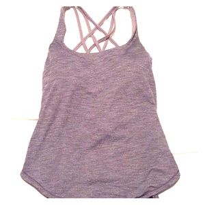 lululemon athletica Tops - Lululemon Women’s Yoga Tank- Heathered Gray lululemon athletica Tops - Lululemon Women’s Yoga Tank- Heathered Gray